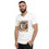 Thumbnail: Unisex Short Sleeve V-Neck T-Shirt, Sleeping Baby Kitty
