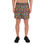 Thumbnail: All-Over Print Unisex Athletic Long Shorts, Floral Grid Pattern