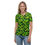 Thumbnail: Women's T-shirt, Neon Green On Black Background