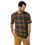 Thumbnail: Men's t-shirt, orange and green plaid design