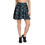 Thumbnail: Skater Skirt, blue and grey gears on black