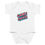 Thumbnail: Infant bodysuit, pink and blue "Game Over" Text