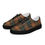 Thumbnail: Women’s lace-up canvas shoes , orange and green plaid pattern