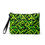 Thumbnail: Crossbody bag, neon green and black geometrical patterns