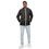 Thumbnail: Men’s windbreaker, Greyish Vertical Pattern