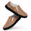 Thumbnail: Women’s slip-on canvas shoes, orange and green stripes