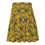 Thumbnail: Skater Skirt blue geometrical designs on yellow