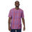 Thumbnail: Men's t-shirt, pink and purple plaid design