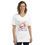 Thumbnail: Unisex Short Sleeve V-Neck T-Shirt, Cute Baby Bunny Wearing Headphones