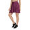 Thumbnail: Skater Skirt Purple And Orange geometrical chain pattern