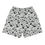 Thumbnail: All-Over Print Unisex Athletic Long Shorts, Black And White Cows And Bells