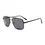 Thumbnail: Square Stainless Steel Frame Sun Glasses Men Double Bridge Shades