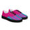 Thumbnail: Women’s Lace Up Canvas Shoes, Neon Pink and Neon Blue