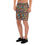 Thumbnail: All-Over Print Unisex Athletic Long Shorts, Floral Grid Pattern