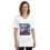Thumbnail: Unisex Short Sleeve V-Neck T-Shirt, Cute, Colorful DJ Dolphin