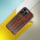 Thumbnail: Tough Case for iPhone® Orange Yellow And Black Vertical Stripes