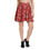 Thumbnail: Skater Skirt, wite hearts on a red background, valentines day
