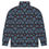 Thumbnail: Unisex track jacket, blue flowers on red design