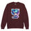 Thumbnail: Youth crewneck sweatshirt, cute kawai blue boy