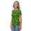 Thumbnail: Women's T-shirt, Neon Green On Black Background