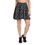 Thumbnail: Skater Skirt, black and white vertical lines