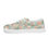 Thumbnail: Women’s lace-up canvas shoes, pink clouds blue sky