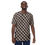 Thumbnail: Men's t-shirt, brown diamond plaid pattern