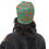 Thumbnail: All-Over Print Beanie, pink, blue and light green pattern