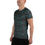 Thumbnail: Men's athletic t-shirt, blue zippers with pockets designn ot real pockets