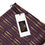 Thumbnail: Crossbody bag, gold on purple