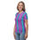 Thumbnail: Women's T-shirt Neon Pink And Blue Lines