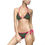 Thumbnail: Women's Bikini Swimsuit Pink Green And Black Camouflage