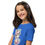 Thumbnail: Youth t-shirt, pastel rainbow kawai girl