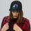 Thumbnail: Trucker Cap, Pink And Blue Skater, Skateboard