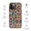 Thumbnail: Tough Case for iPhone® Floral Grid Pattern