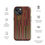 Thumbnail: Tough Case for iPhone® Orange Yellow And Black Vertical Stripes