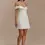 Thumbnail: Noelle Off Shoulder Suiting Mini Dress