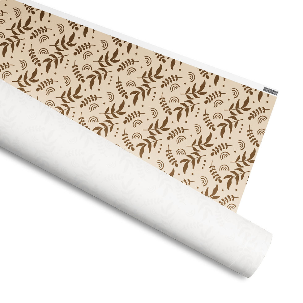 Thumbnail: Plants design Wrapping paper roll