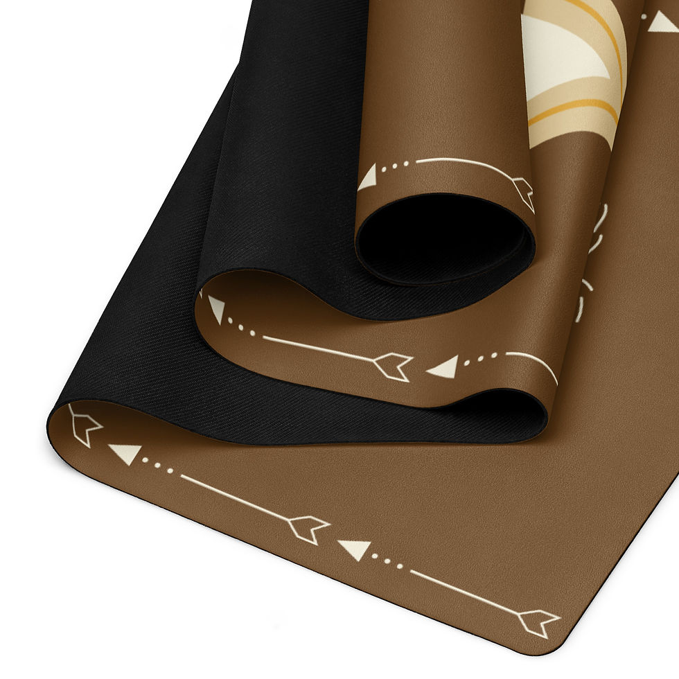 Thumbnail: Sun & Moon Brown Yoga Mat