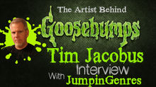 Meet Tim Jacobus the artist behind all the Goosebumps covers! (Video)