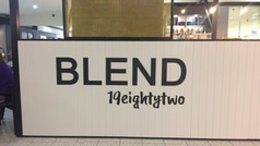Blend 19eightytwo Counter Signage