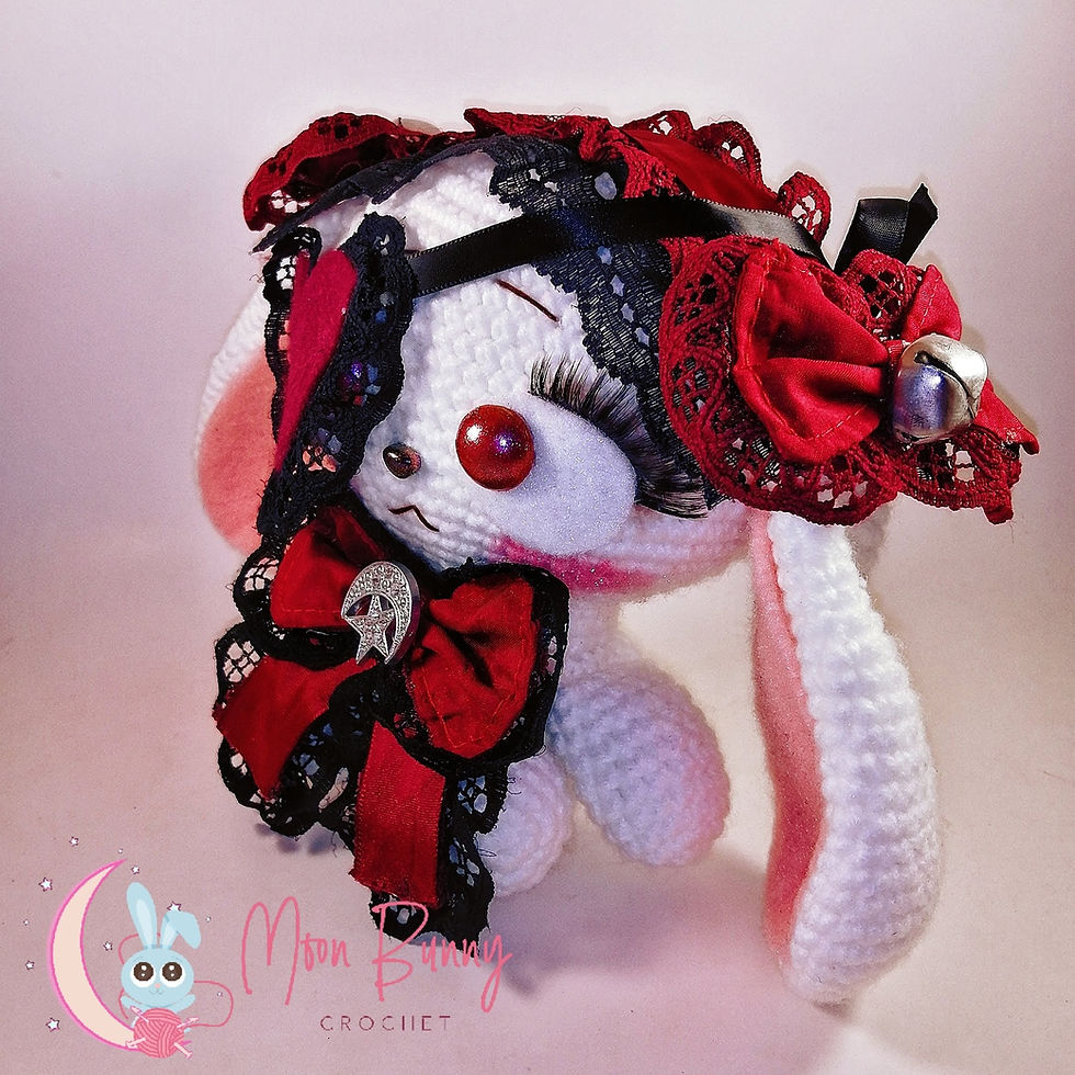 Thumbnail: Shioretta Hana and Akai Tsuki Amigurumi Plush Dolls
