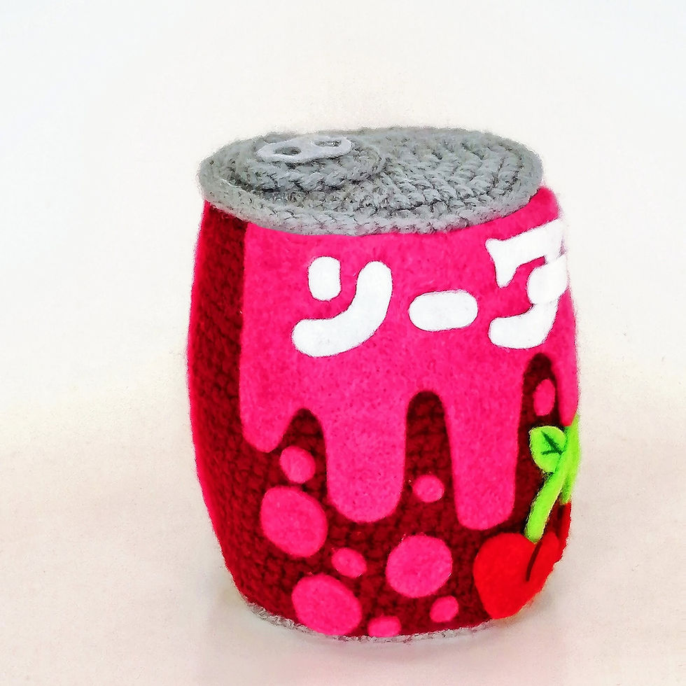 Thumbnail: Cherry Soda Pop Tamagotchi Cover and Pouch Duo Set