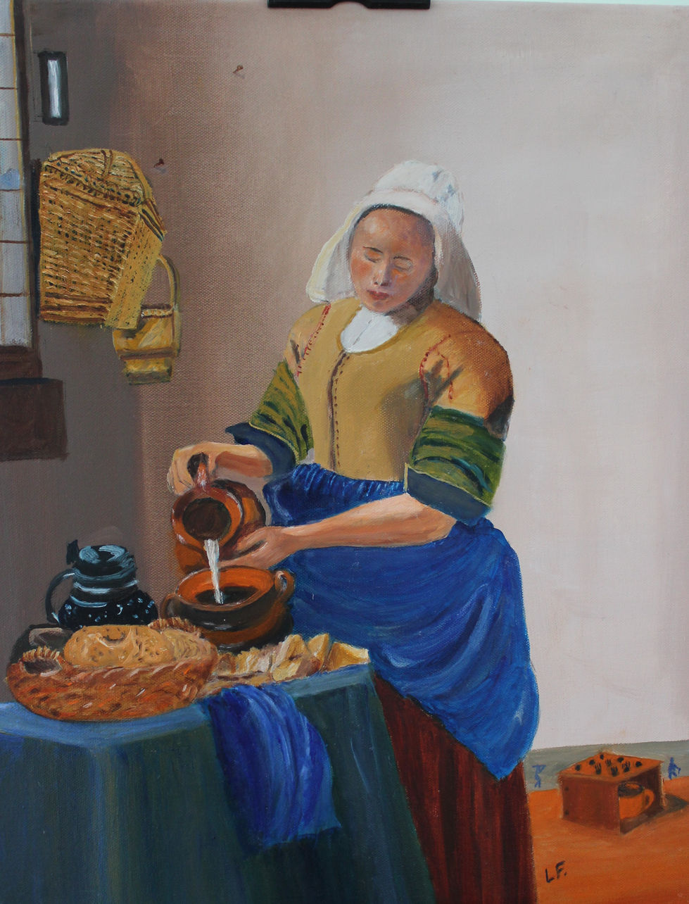 La laitière
reproduction de Johannes Vermeer
IMG_5768