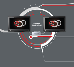 EBC Innovation center wall graphics