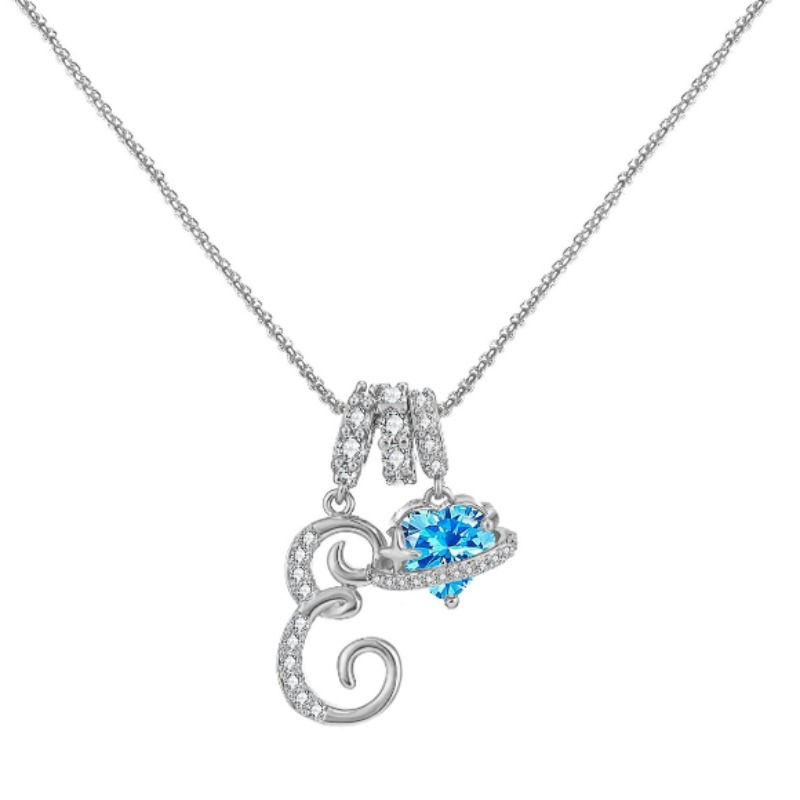 Thumbnail: Vespera Initial Orbit Necklace