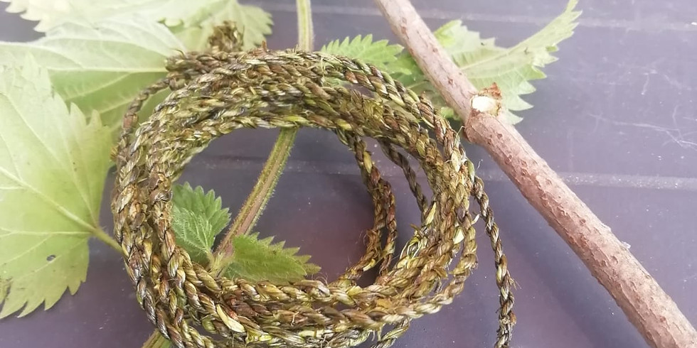 Make nettle bracelets and nettle soup