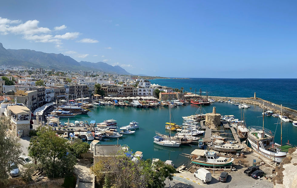 Kyrenia harbor Northern Cyprus