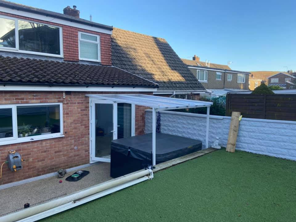 Pergola Hot Tub Cover