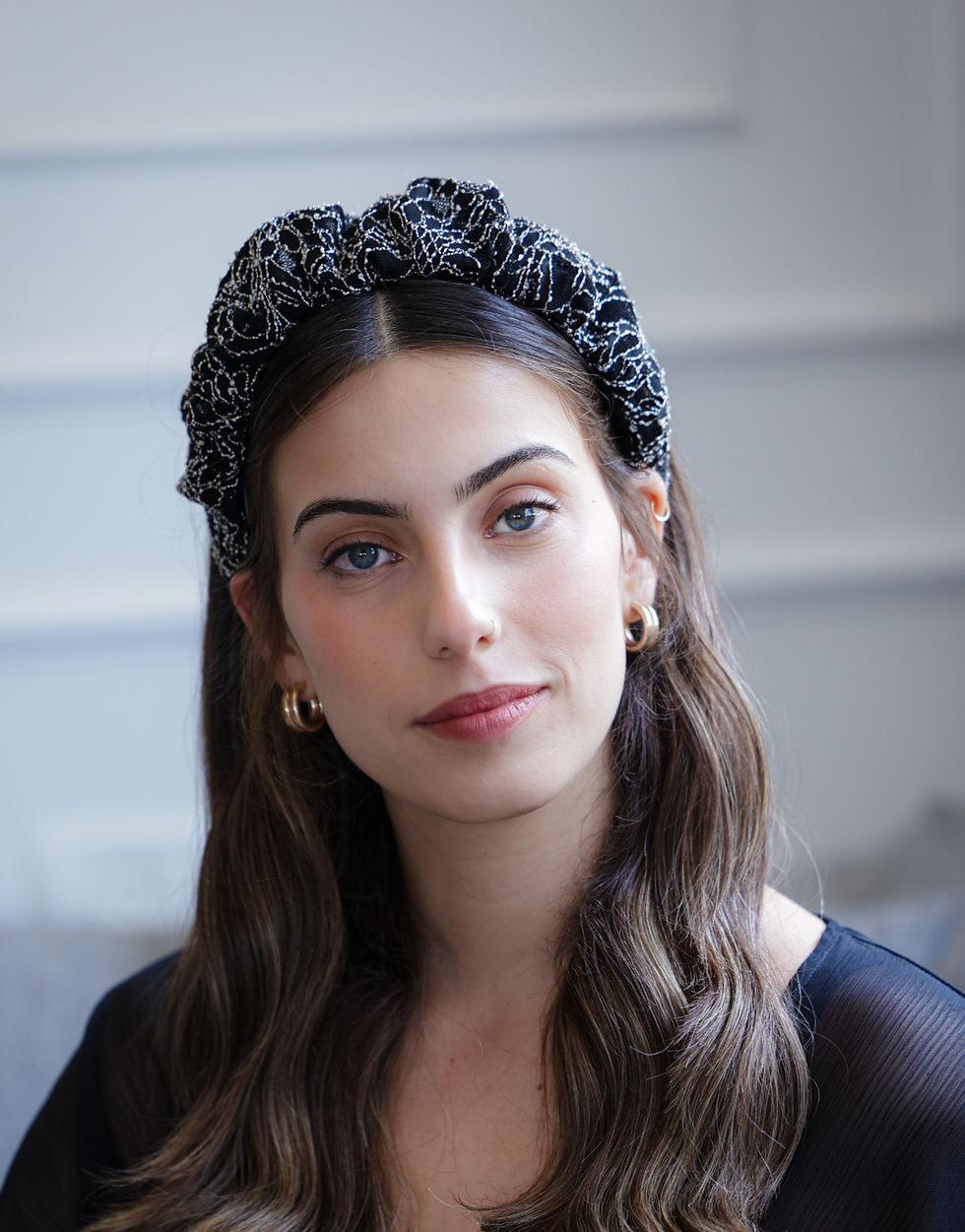 אנג'ל תחרה שחור